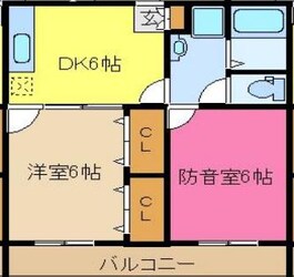 オークビレッヂ国立の物件間取画像